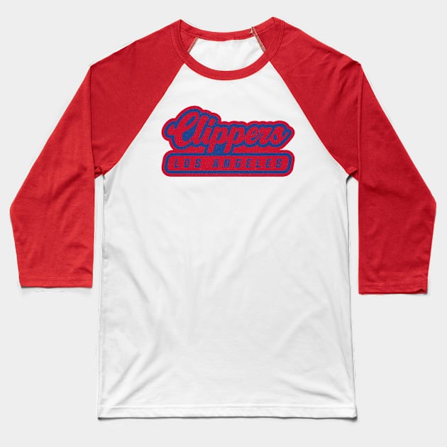 Los Angeles Clippers 02 Baseball T-Shirt by Karambol